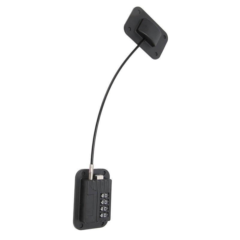 Refrigerator Lock Combination Design Plastic Stainless Steel Easy Mounting Freezer