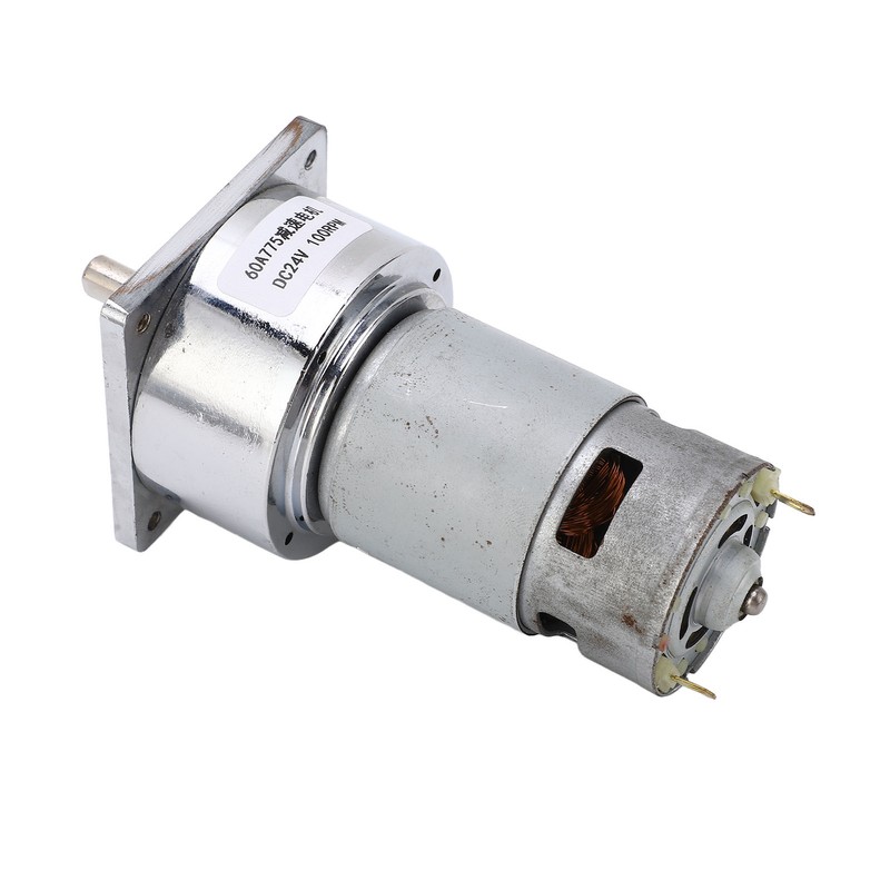 Gear Motor DC 24V 3.8A Speed Reduction Self Locking Reversible