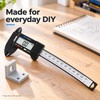 Digital Caliper with LCD Display, 100mm and 150mm Electronic Measuring