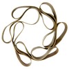 National Artcraft® 6" Natural Crepe Rubber Bands - for Plaster