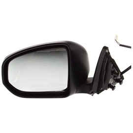 For Nissan 370Z 2009-2019 Door Mirror Driver Side | Power | Non-Heated | Manual Folding | Convertible/Coupe | Paintable | Replacement For 963021EA0B | NI1320212