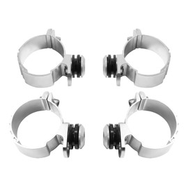 TCMT 49mm Windshield Windscreen Clamps Fit For Harley Softail Street Bob FXBB FXBBS 2018-2023 Softail Standard FXST 2022-2023 Low Rider FXDL 2014-2017 FXLR 2018-2020