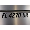 3D Lettering Premium 3D Domed Boat Registration Numbers – Sleek