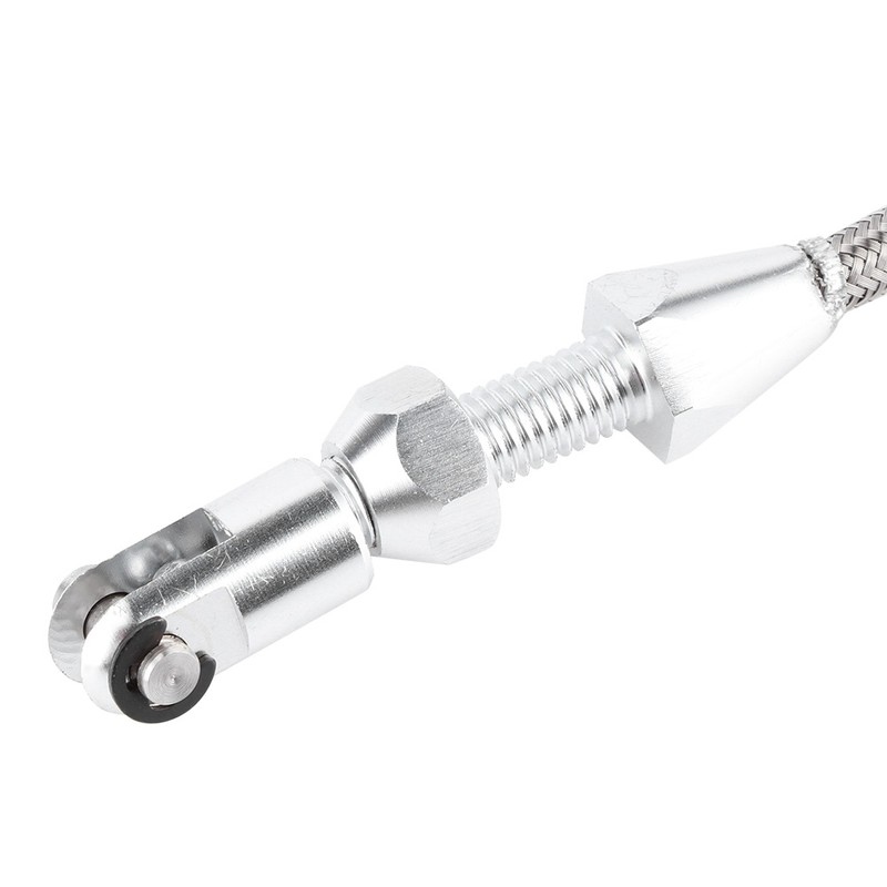 36in Stainless Steel Braided Throttle Gas Cable Wire Fits for