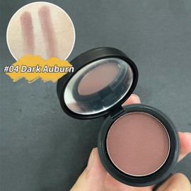 Hairline Powder - Root Cover Up Powder- Root Touch Up Powder - Enhance Hairline Powder - Instantly Hair Color Shadow Cover Gray Hair Root - Hair Touch-Up, Thin Hair Powder (Dark Auburn, 4g)