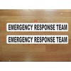 Emergency Response Team Magnetic signs 3x24 inches to fit Vehicle