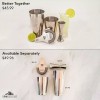 Top Shelf Bar Supply Boston Shaker Set: Professional two-piece Stainless