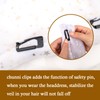 Vodolo Chunni Clips with Safety Pins,8 PCS Strong Chunni Grip