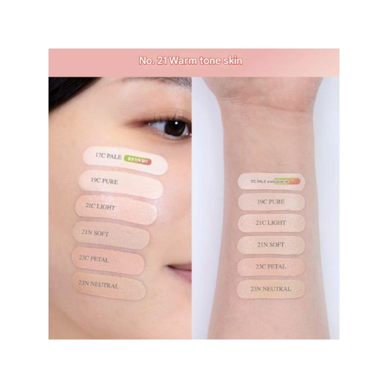 AGE20'S Velvet Lasting Pact 14g*2ea, Shade:19C Pure