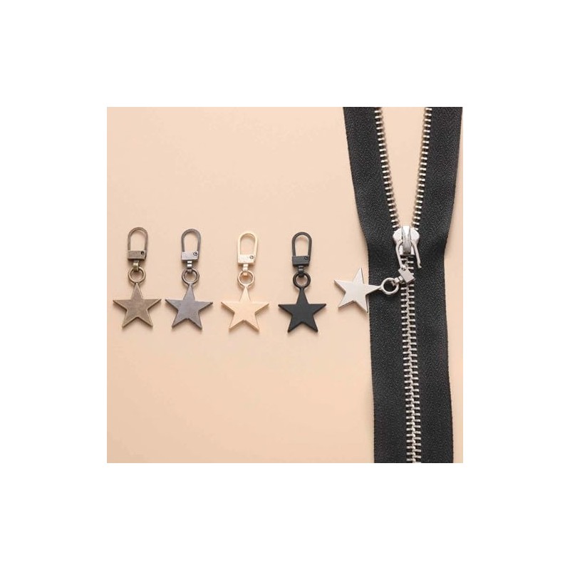 20 PCS Universal Zipper Pull Replacement Kit - Durable Metal