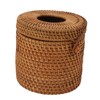 Rectangular Rattan Tissue Box Cover Rattan Woven Tissue Box Holder