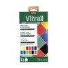 Pebeo VITRAIL Explorer Set, Assorted, 20 ml (Pack of 12)