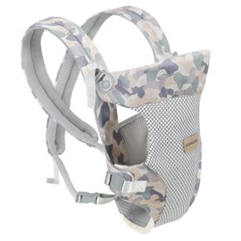 Ocanoiy Baby Wraps Carrier, Ergonomic Baby Carrier Newborn to Toddler, Cozy Baby Front and Back Carrier for 7-45lbs (Camouflage)