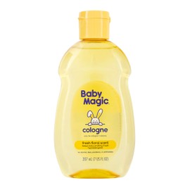 Baby Magic Cologne | 7oz | Hypoallergenic & Alcohol-Free | Free of Parabens, Phthalates, Sulfates and Dyes Pack of 12 Fresh Floral Scent 12 Count