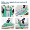 48" x 40" Heavy Duty Positioning Bed Pad with Handles,