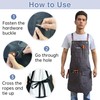 BBQ apron for men women,chef bbq work apron,Adjustable Canvas Apron