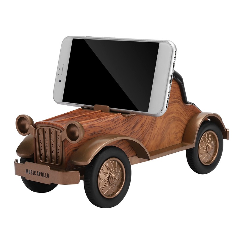 WISENOVO Vintage Car Shape Wireless Bluetooth Speaker Soundbox Home Audio