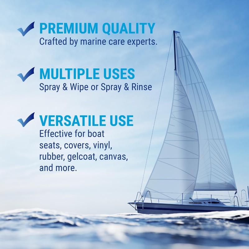 Nautical One - Xtreme Mildew Stain Remover | Powerful Marine