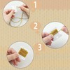 120 Pieces Plastic Floss Bobbins for Cross Stitch Embroidery Cotton