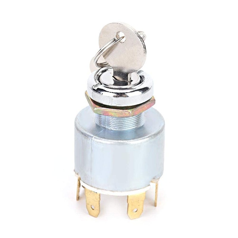 Motorcycle ignition lock, car boat motorcycle key start switch, universal