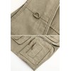 Spanye Mens Photo Vest with Pockets Casual Outdoor Fishing Work