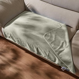 Kritter Planet Waterproof Cooling Dog Mat, Soft Cooling Pet Blanket for Summer, Lightweight Cooling Outdoor Mat, Reversible Furniture Cover Couch Sofa Bed, 30 x 50 inch, Taupe