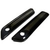 Black Saddlebag Outer Lid Hinge Latch Covers For Harley Touring