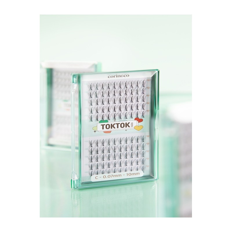 Toktokhara W eyelashes 100pcs (choose 1 of 4 types) /