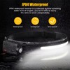 Headlamp Rechargeable, 230° Wide Beam Head Lamp LED with Motion