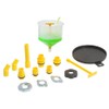 Eacam No-Spill Coolant Funnel Kit - 15Pcs Radiator Funnel Bleeder