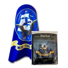 Navy - 50" x 60" Polar Fleece Blanket