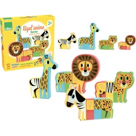 Vilac vilac7703 magnetisch Savannah Animals Set Tiere