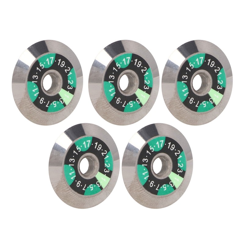 5 Pcs Optical Fiber Cleaver Blade 20mm Diameter 4mm ID