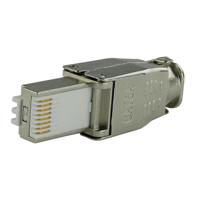 AIXONTEC CAT 6A Field Assembly RJ45 LAN Plug Tool-free for