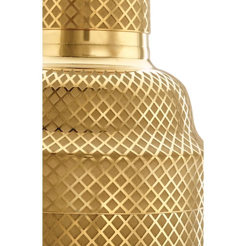 Barfly 3-Piece Diamond Lattice Etch Japanese Cocktail Shaker Set (24