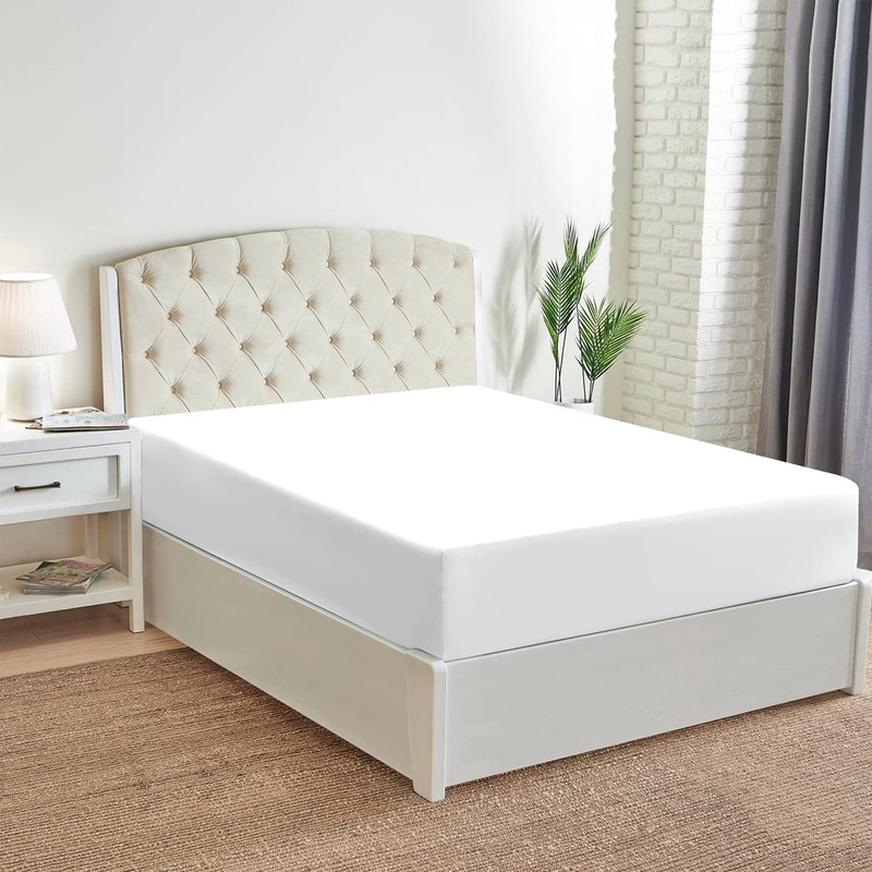 Hafaa Single Fitted Sheet – Easy Care 25 cm Deep