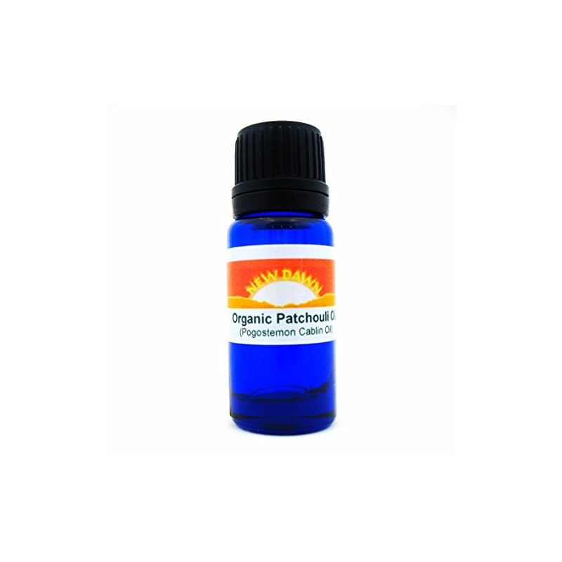 New Dawn 100% Certified Organic Patchouli Essential Oil (10ml)