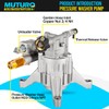 MUTURQ Vertical Pressure Washer Pump 7/8" Shaft, 3000 PSI, 2.5