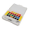 Water Color Paint 24 Bright Colors Quick Drying High Transparency