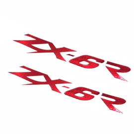 RROTARY Red Motorcycle Reflection Sticker Body Fairing Decal Compatible With Kawasaki Ninja ZX6R 636