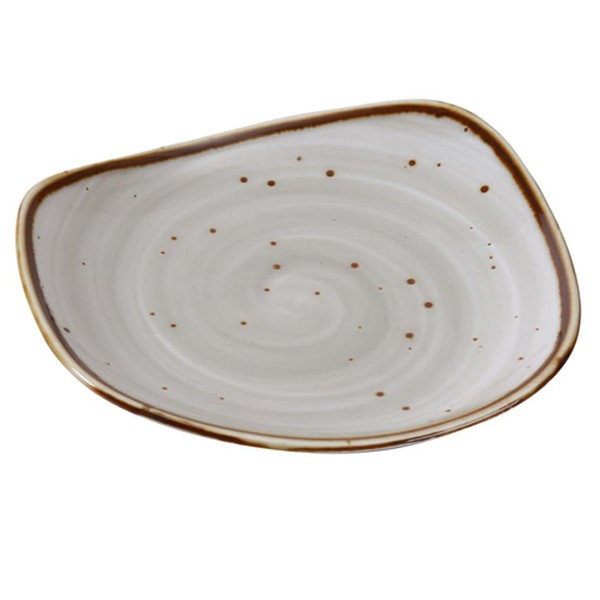 Yanco LY-106 Lyon Collection 5.75" Plate, Reactive Glaze (Pack of