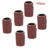 100 Pcs Sanding Drum, Sander Bits Sleeves, Drill Accessory for