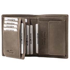 MATADOR 6402 Men's Unisex Wallet Women, gray, Classic