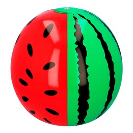 Boland 52078 Inflatable Watermelon, 35 cm, Water Toy, Decoration, Party Decoration for Pool, Summer Party and Theme Party