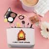 Calcifer Makeup Bag - Anime Inspired Gift for Anime Lovers