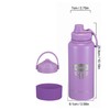 NOORZA Isolierflasche Inox 950 ml – Edelstahl Trinkflasche BPA-frei –