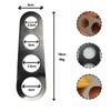 ZoeTekway Stainless Steel Spaghetti Measuring Tool with 4 Measuring Holes