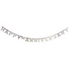 Beistle Foil Happy Anniversary Streamer, 4-1/4-Inch by 6-Feet