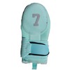 Mint Blue Green Sliding Mitt with Custom Number Baseball Softball.