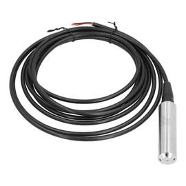 LEFOO Liquid Level Transmitter Throw In Accurate Water Sensor 4‑20mA 12‑36V DC T3000 0‑3 Meters